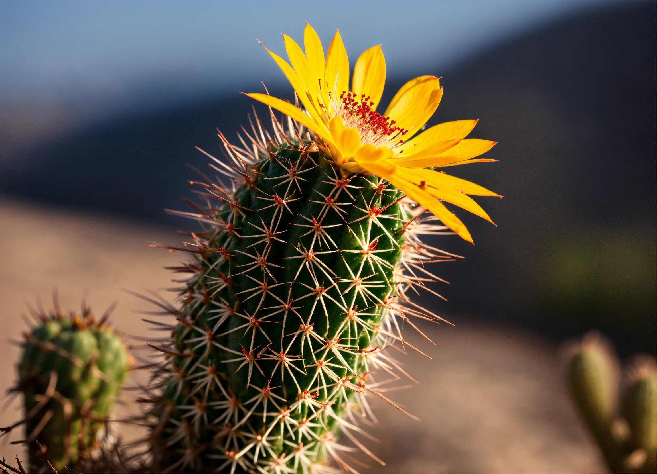 Lead generation topic - a picture of a cactus with many thorns and a small